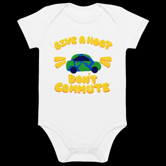 Give A Hoot Don't Commute Onsie